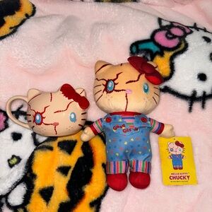 Hello Kitty Chucky Doll + Mug